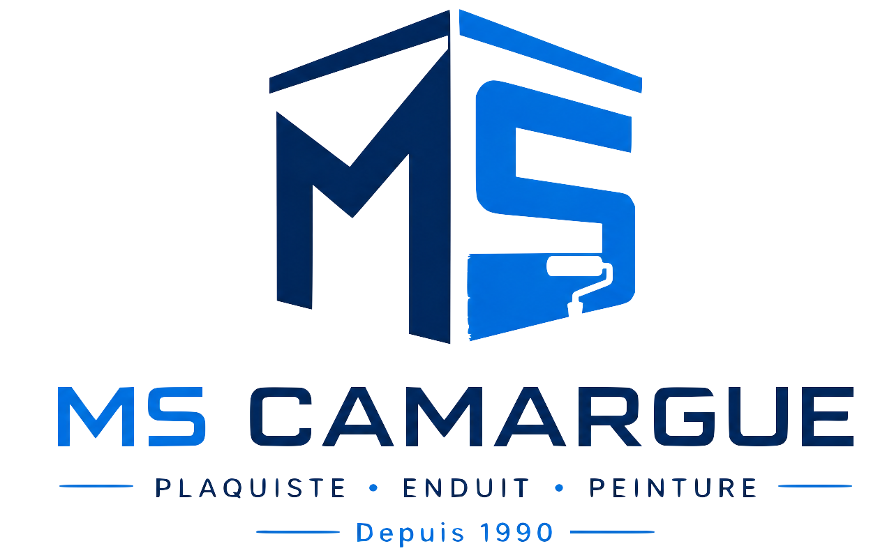 Logo MS CAMARGUE — Artisan plaquiste et peintre dans le Vaucluse